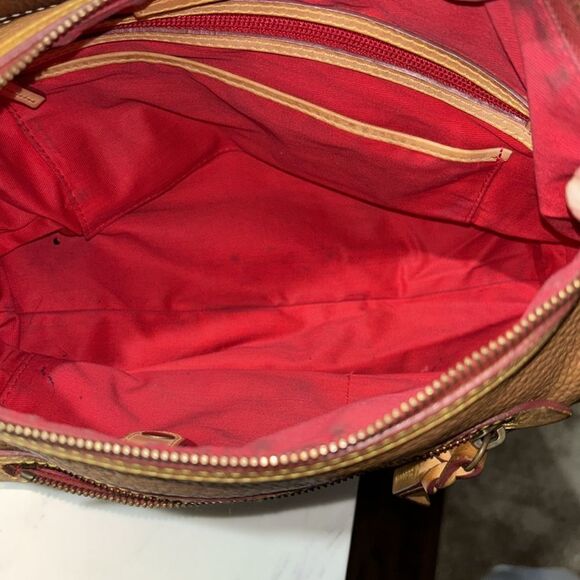 Dooney & Bourke pebbled leather shoulder bag - Picture 8 of 8